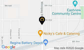Domo Gasoline Corp Ltd in Regina map