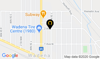 Don Tait Business Service in Wadena map