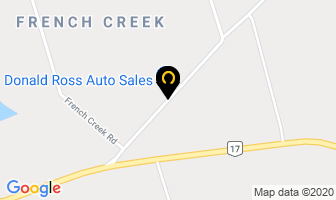 Donald Ross Auto Sales in Montague map