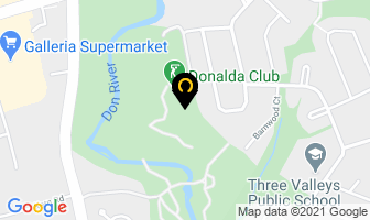 Donalda Club in Orillia map