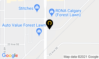 Done Right Sports in Calgary map