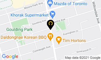 Dongponews in North York map