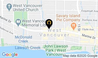 Donna Sinclair Hair Studio in West Vancouver map
