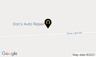 Don's Auto Repair in Wiarton map