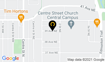 Don's Service Center in Calgary map
