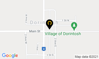 Dorintosh Recreation Centre in Division No. 17 map