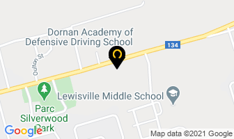 Dornan Driving School in New Richmond map