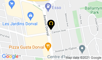 Dorval Psychological Services in Dorval map