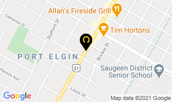 Dot Net Computers in Port Elgin map
