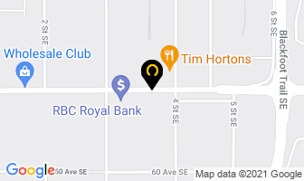 Double Arrow Ventures Ltd in Calgary map