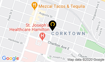 Double Double Pizza & Chicken Inc in Hamilton map