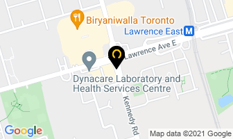 Double Double Pizza & Chicken Inc in Scarborough map