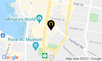 Doubles Lounge in Victoria map