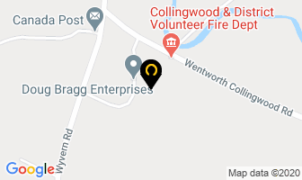 Doug Bragg Enterprises Ltd in Collingwood Corner map