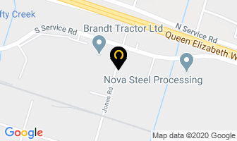 Doug Coleman Trucking in Hamilton map