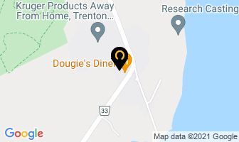 Dougie's Diner in Quinte West map
