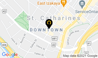 Douglas Legal Services in St. Catharines map