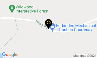 Dove Creek Timber Corp in Courtenay map
