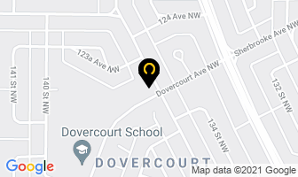 Dovercourt Community League in Kenora map