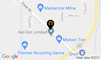 Dowler Karn Lubricants in Sarnia map