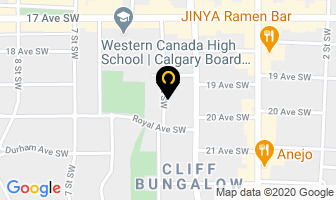 Down Stage Right Industries Ltd in Calgary map