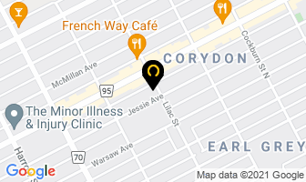 Down To Earth Massage Therapy in Winnipeg map