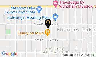 Down Town Pawn in Meadow Lake map