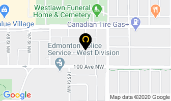 Downhill Riders Ski & Travel in Edmonton map