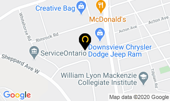 Downsview Football Club in Orillia map