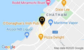 Downtown Beauty Salon in Miramichi map