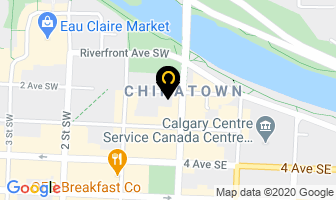 Downtown Childrens Place Daycare in Calgary map