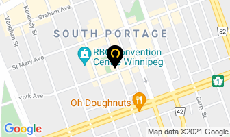 Downtown Holiday Foods in Winnipeg map