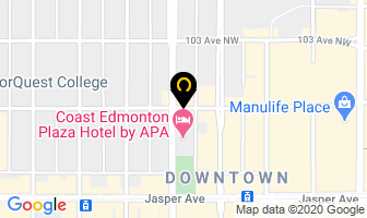Downtown Prescription Centre in Edmonton map