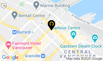 Downtown Therapeutic Massage in Toronto map