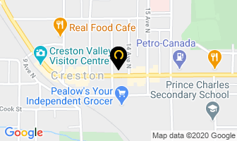 Downtowner Motor Inn in Creston map