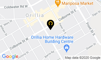 Dowswell Lynn Dr-Chiropractor in Orillia map
