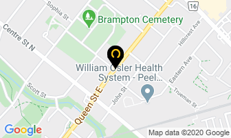 Dr A. Mccallion Queen Lynch Family Physicians in Brampton map