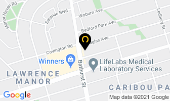 Dr Amanda Acupunture Clinic in Orillia map