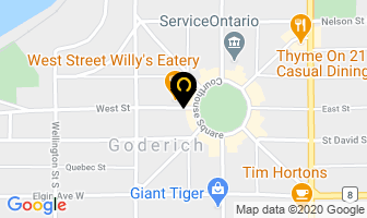 Dr Baby & Dr Rojas Orthodontists in Goderich map