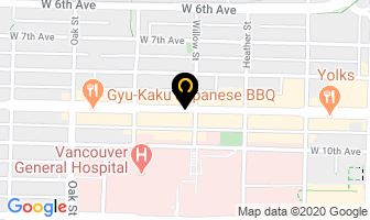 Dr Bong Kwoo Inc in Vancouver map
