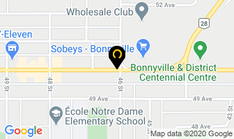 Dr C Lavoie in Bonnyville map