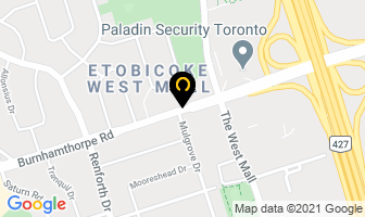 Dr Christina Dhillon in Toronto map