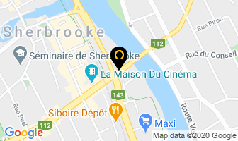 Dr Claude Boudreau in Sherbrooke map