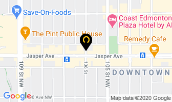 Dr Donald C Yu Dentist in Edmonton map