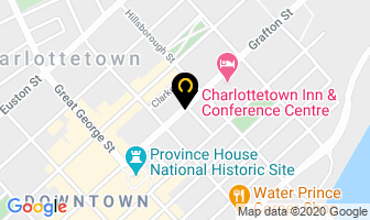 Dr F J Macdonald in Charlottetown map