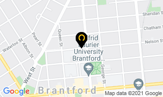 Dr John R Lind in Brantford map