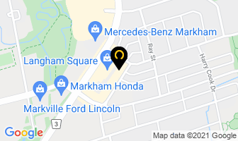 Dr Juan Ye in Markham map