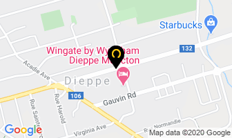 Dr Kevin Leblanc in Dieppe map