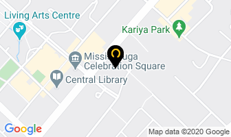 Dr Khalida Ghazala in Mississauga map