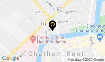 Dr Lalit Chawla in Chatham-Kent map
